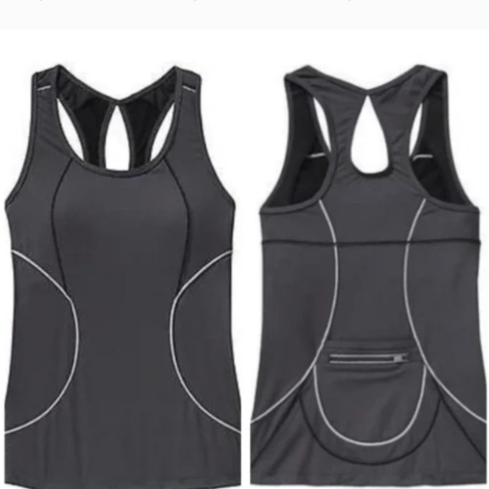 ATHLETA Black Supportive Energy Top (345) 🧘🐞